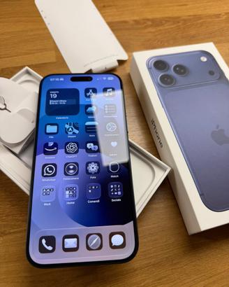 IPhone 17 Pro Max 256 GB blu profondo