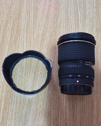 Tokina 16-50 f/2,8 attacco Canon ef