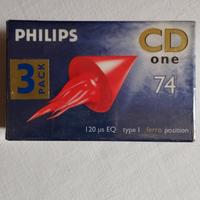 Musicassette vergini da 74 minuti - pacco da 3