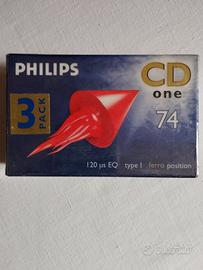 Musicassette vergini da 74 minuti - pacco da 3