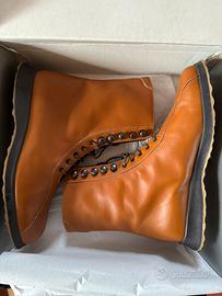 Stivaletti punta squadrata vintage