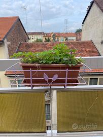 Fioriere sospese da balcone/terrazzo