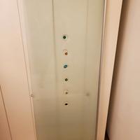 Porta con murrine Henry Glass in vetro satinato