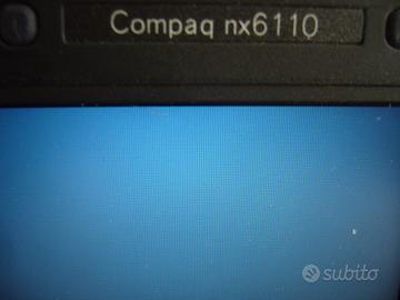 Notebook HP Compaq nx6110 Celeron
