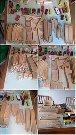 Trenino legno 
