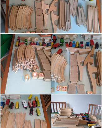 Trenino legno 