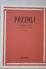POZZOLI, Solfeggi parlati e cantati, 1 corso