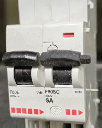 Bticino Modello F80E e F80SC.