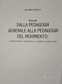 Manuale Dalla Pedagogia Generale alla pedagogia...