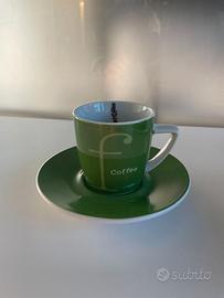 SET 4 TAZZINE DA CAFFE’ VERDI POCKET COFFEE