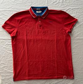 Polo Pepe Jeans London Uomo XL Rosso blu