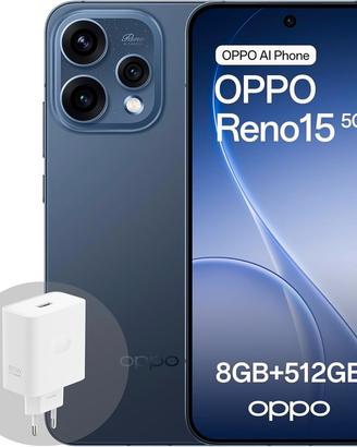OPPO Reno15 5G Android,8+512GB,VALUTO PERMUTE