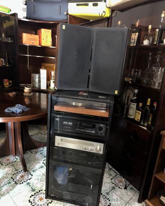 Impianto Stereo Hi-Fi Vintage Completo - Giradisch