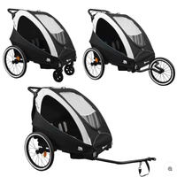 Carrello da bici-Passeggino-Passeggino da jogging