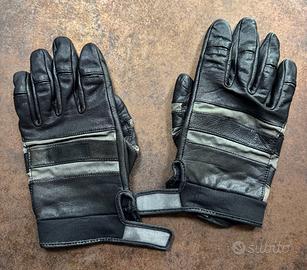 Guanti moto in pelle Harley Davidson anni 90 tg L