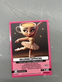 Carta italian brainrot cappuccina ballerina