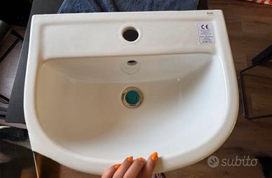 Lavabo Rak Ceramica Bianco