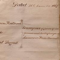 Atto di  compravendita su pergamena del 1857