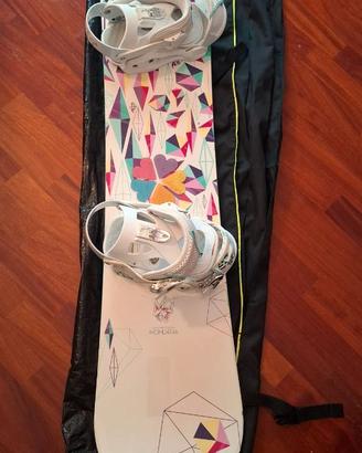 Tavola snowboard donna k2 moment 146