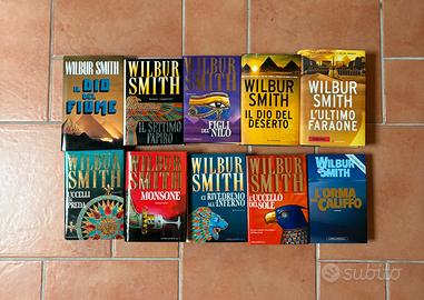 Collezione libei Wilbur Smith con copertina rigida