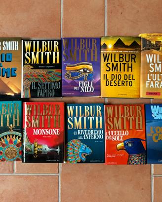 Collezione libei Wilbur Smith con copertina rigida