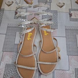 Sandali con brillantini
