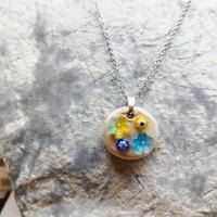 collana artigianale con perle il vetro di Murano 