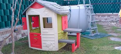 Casetta SMOBY con accessori 