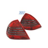 FANALI MERCEDES CLASSE C W203 04-07 LED ROSSO GRIG