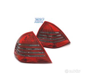 FANALI MERCEDES CLASSE C W203 04-07 LED ROSSO GRIG