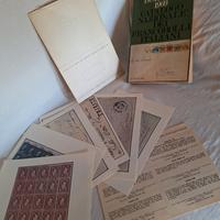 Bolaffi:catalogo francobolli 1969 e 6 stampe alleg