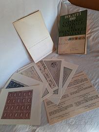 Bolaffi:catalogo francobolli 1969 e 6 stampe alleg