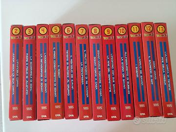 collezione videocassette Dragon ball 