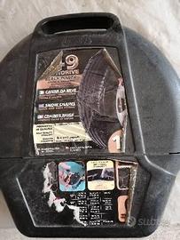 Catene auto gruppo 60, slim da 9mm mai usate