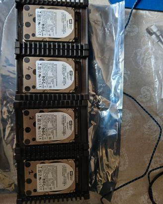 Lotto 4x WD VelociRaptor 1TB SATA 10K RPM WD1000CH