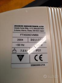 Daikin FTXS35CVMB9; FTXS25CVMB9