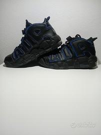 Nike Air More Uptempo '96 Black Royal Blu - DV6487