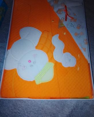 set 4 pezzi arancio x carrozzina navicella 