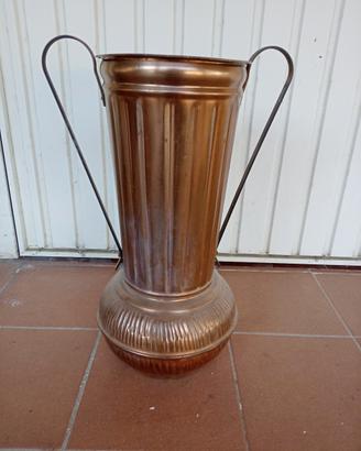 Elegante Vaso Portaombrelli Vintage in Rame