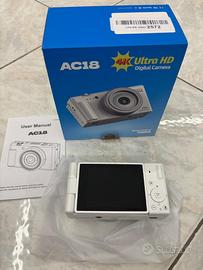 Videocamera digitale AC18 ultra HD nuova