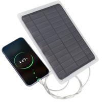 Caricabatterie pannello solare 5W usb type C