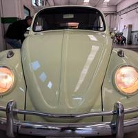 Volkswagen maggiolino vetro piatto Cal-Look