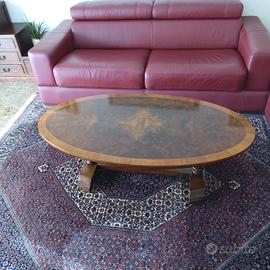 tavolino  da salotto in radica vintage 