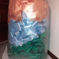 3 festoni, 60mt catene in nastro di carta