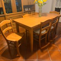 Set tavolo e 6 sedie