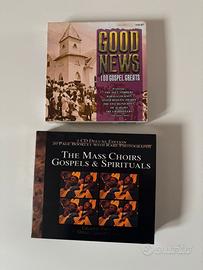 Set 2 cofanetti con 6 cd Gospels &Spirituals