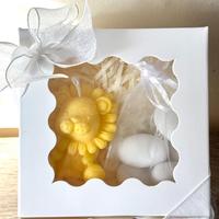 Bomboniera segnaposto Candela artigianale soia