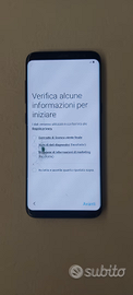Samsung S8 con vetro segnato