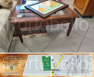 Codice: 8570 TAVOLINO QUADRATO DA SALOTTO STILE C