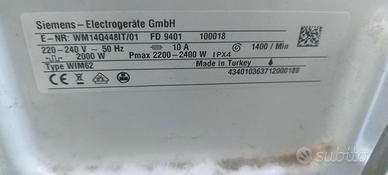ricambi per lavatrice siemens bosch eco genius